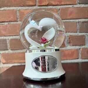 Things Remembered musical "Happy Anniversary" Glittery Snow Globe